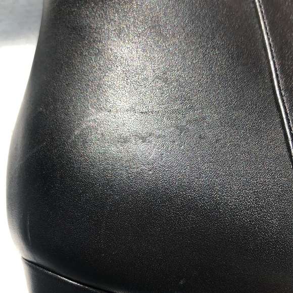 Valentino Garavani Rockstud Leather Heeled Ankle Booties Blk EU 39/ US Size 9 - Picture 12 of 16